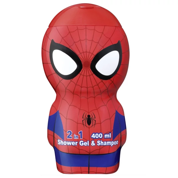 Гель для душа и шампунь Air-Val Spiderman 2 в 1 400 мл ЕС