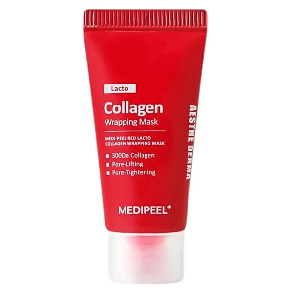Маска-пленка для лица Medi-Peel Red Lacto Collagen Wrapping Mask с коллагеном и лактобактериями 15 мл ЕС