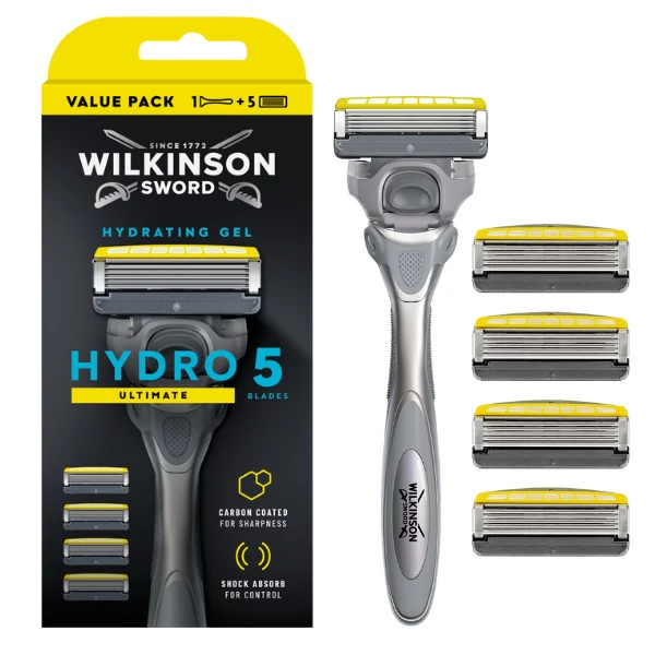 Бритва Wilkinson Hydro 5 Ultimate + 5 сменных лезвий ЕС