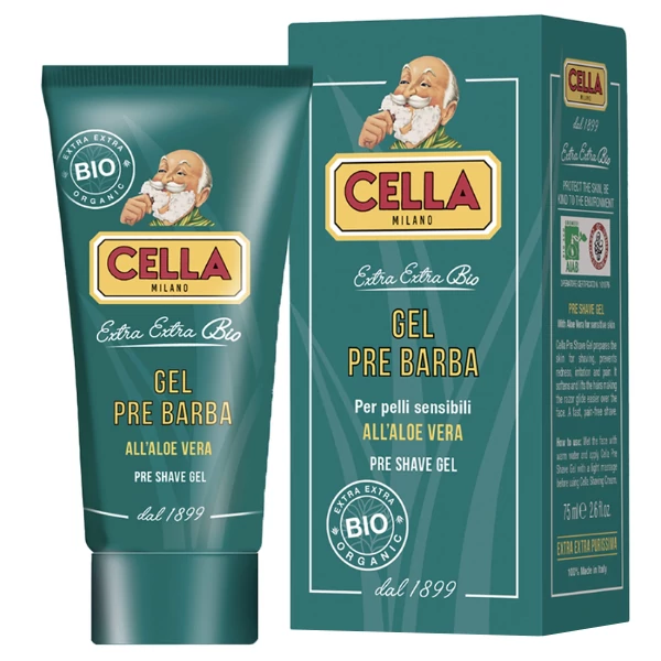 Гель перед бритьем Cella Milano Extra Extra Bio 75 мл ЕС