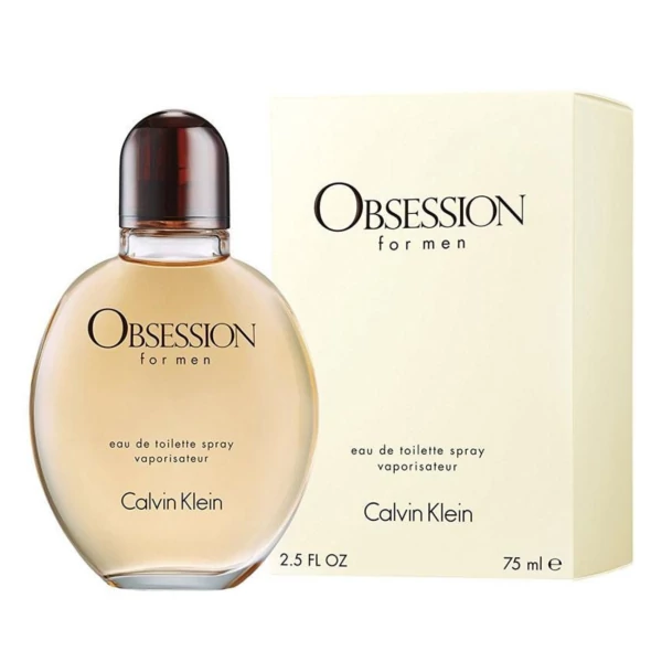 Туалетная вода для мужчин Calvin Klein EDT Obsession For Men 75 мл ЕС