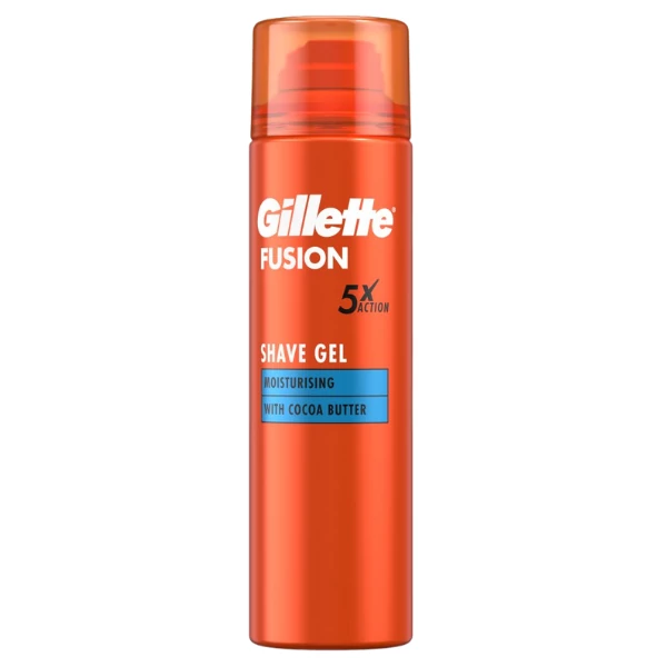 Гель для бритья Gillette Fusion с маслом какао 200 мл ЕС