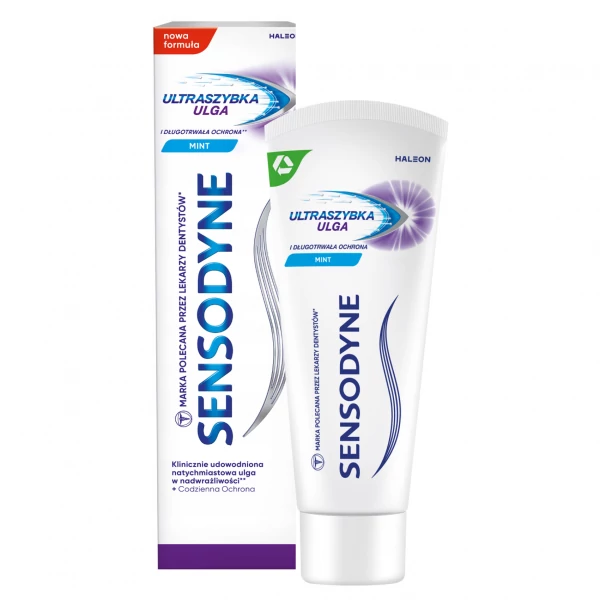 Зубная паста Sensodyne Rapid Relief с фтором 75 мл ЕС
