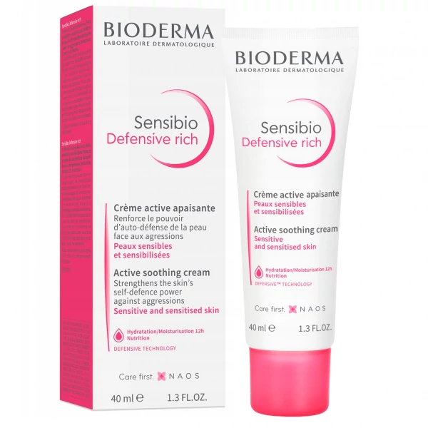 Крем для чувствительной кожи Bioderma Sensibio Defensive Rich 40 мл ЕС
