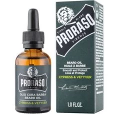 Масло для бороды PRORASO Cypress &amp; Vetyver смягчающее 30 мл ЕС