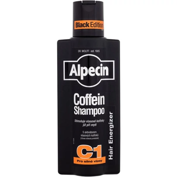 Шампунь Alpecin Coffein Shampoo C1 Black Edition против выпадения волос 250 мл ЕС