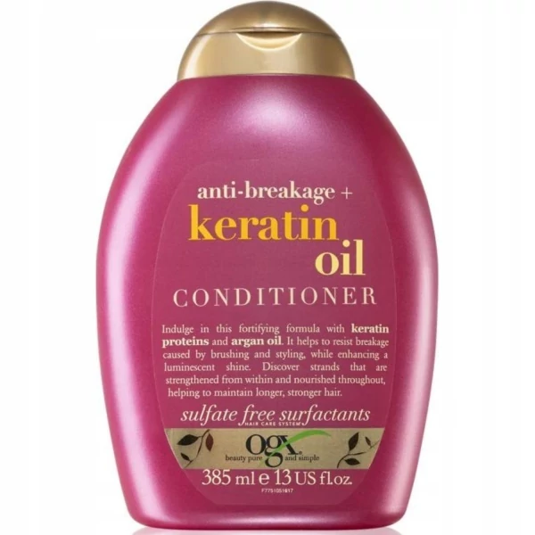 Кондиционер для волос OGX Keratin Oil Conditioner укрепляющий 385 мл ЕС