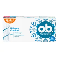Тампоны O.B. ProComfort Ultimate Comfort Super 16 шт ЕС