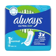 Гигиенические прокладки Always Ultra Day Normal без крылышек 15 шт ЕС