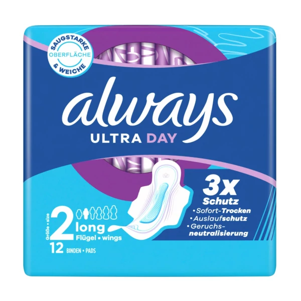 Гигиенические прокладки Always Ultra Day Long 12 шт ЕС