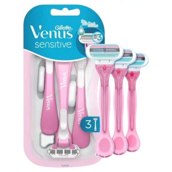 Женская бритва Gillette Venus Sensitive 3 шт ЕС