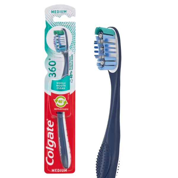 Мануальная зубная щетка Colgate 360° Whole Clean Medium ЕС