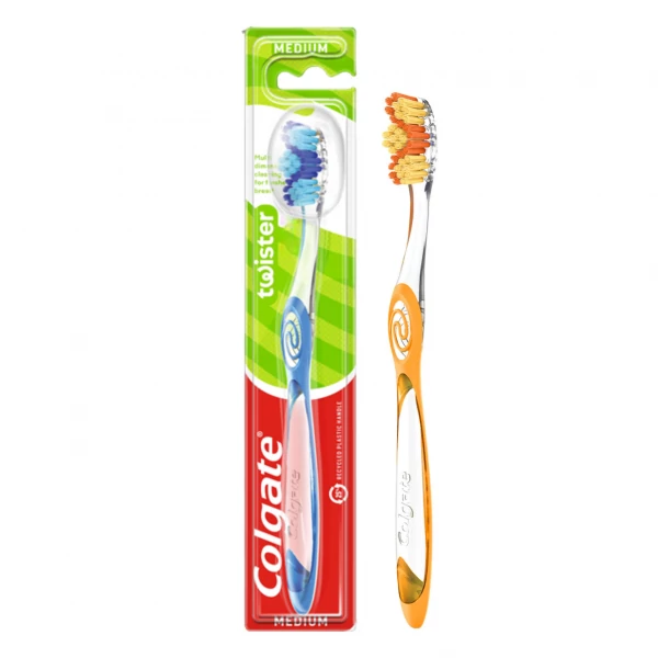 Мануальная зубная щетка Colgate Twister Medium ЕС