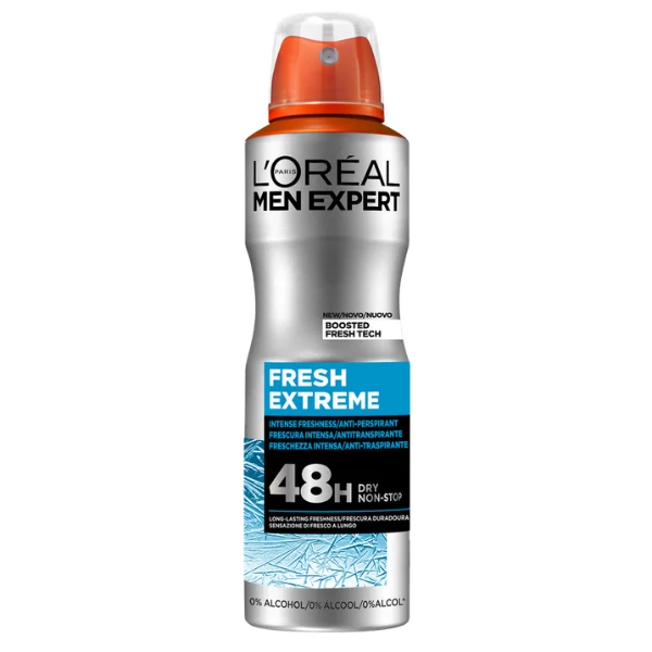 Антиперспирант-спрей L'Oreal Men Expert Fresh Extreme 150 мл ЕС