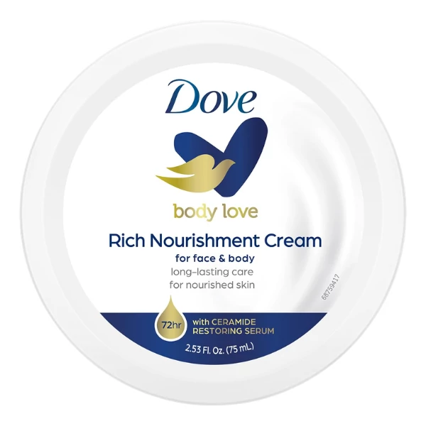 Крем для лица и тела Dove Rich Body Love 75 мл ЕС