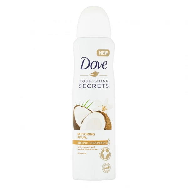 Антиперспирант-спрей Dove Restoring Ritual Coconut &amp; Jasmine 150 мл ЕС