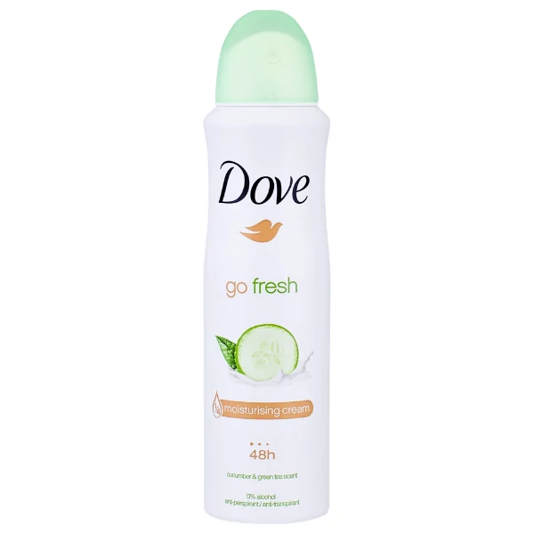 Антиперспирант-спрей Dove Woman Go Fresh Cucumber &amp; Green Tea 150 мл ЕС