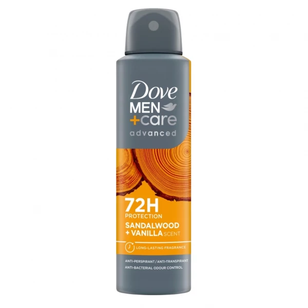 Антиперспирант-спрей Dove Men+Care Advanced Sandalwood &amp; Vanilla 250 мл ЕС