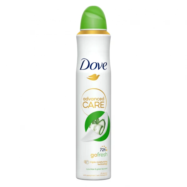  Антиперспирант-спрей Dove Woman Go Fresh Cucumber &amp; Green Tea 250 мл ЕС