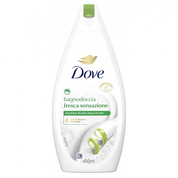 Гель для душа Dove Bagnodoccia Fresca Sensazione с ароматом яблока и кедра 450 мл ЕС
