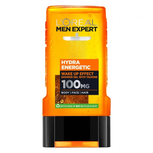 Гель для душа L'Oréal Men Expert Hydra Energetic 3 в 1 300 мл ЕС