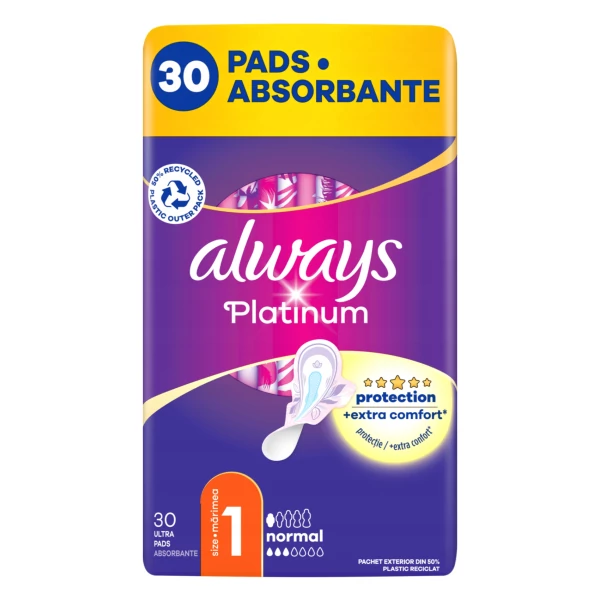 Прокладки Always Ultra Platinum Normal 1 30 шт ЕС