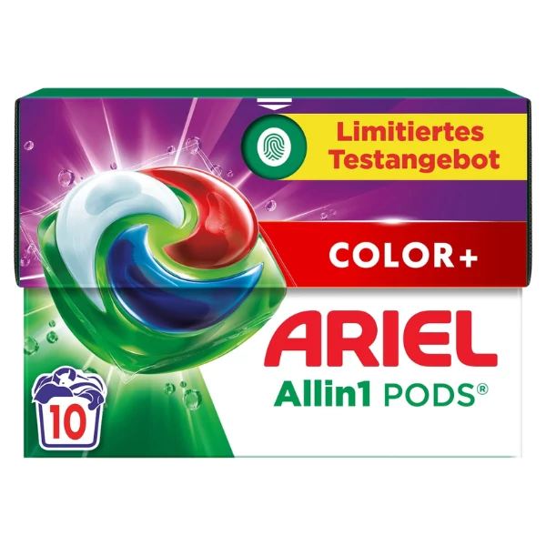 Капсулы для стирки Ariel All in 1 Pods Color+ 10 шт ЕС