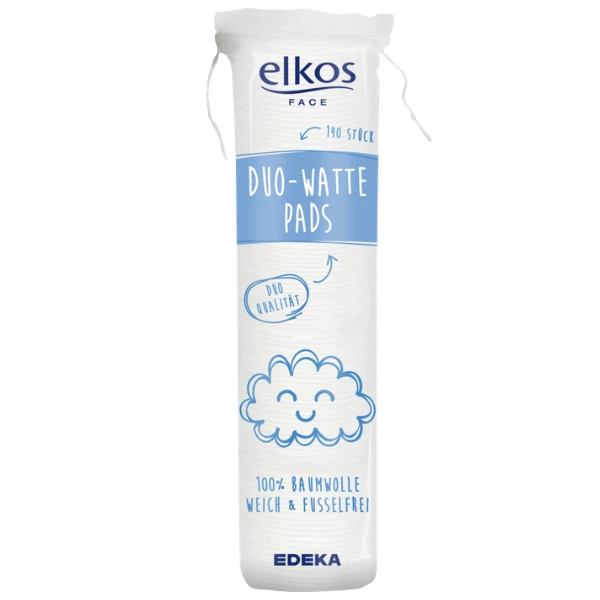 Ватные диски Elkos Duo 140 шт ЕС