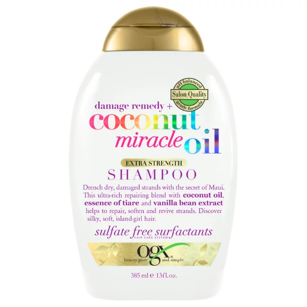 Шампунь OGX Coconut Oil Miracle для восстановления 385 мл ЕС