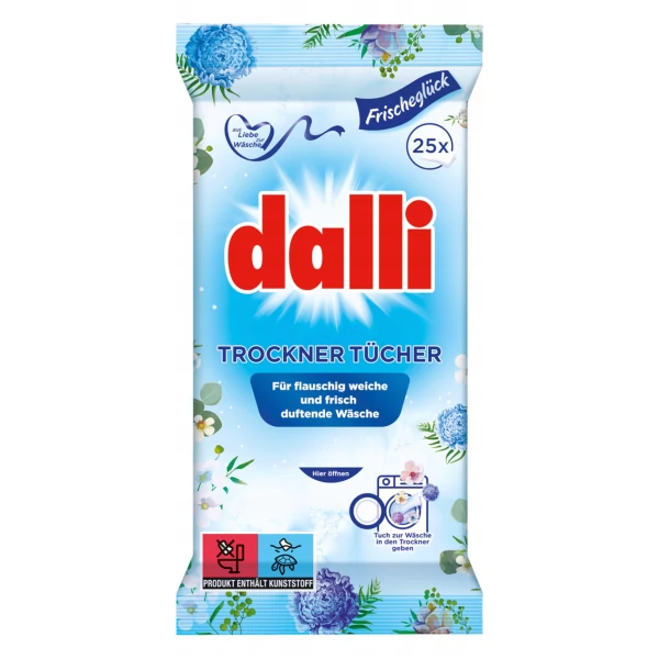 Влажные салфетки Dalli 25 шт ЕС
