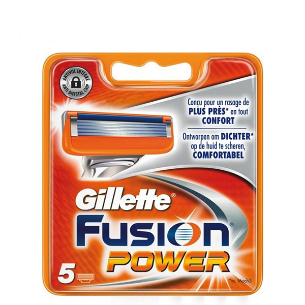 Gillette Fusion Power лезвия (сменные кассеты) 5 шт.