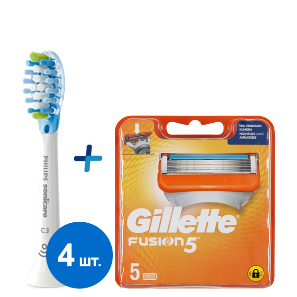 Насадки Philips Sonicare C3 Premium Plaque Control HX9044/17