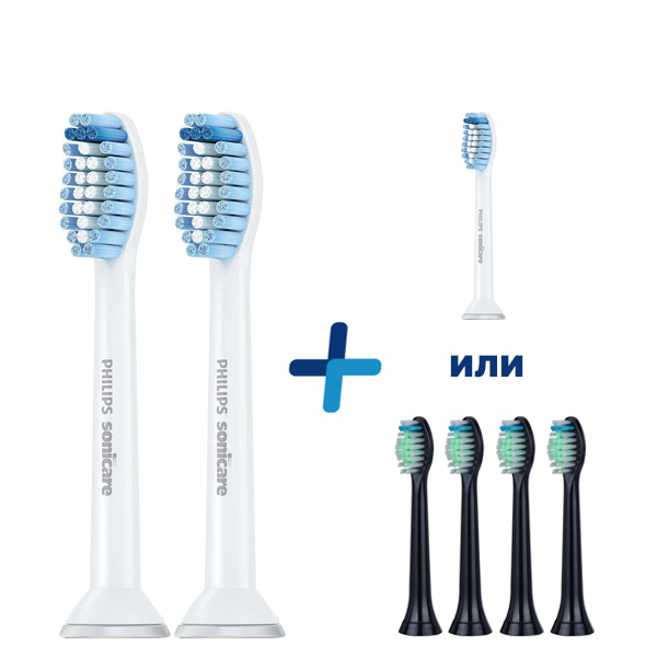 Насадки Philips Sonicare HX6052/07 Sensitive для зубной щетки