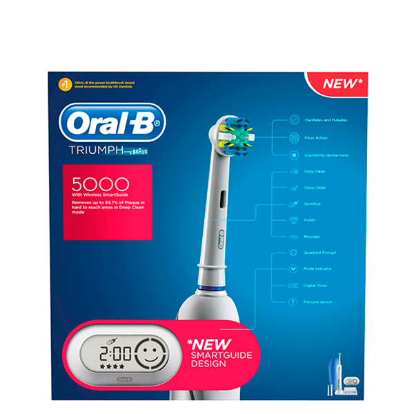 D34.575.5X/5000 Triumph Smart Guide Зубная щетка Oral-B