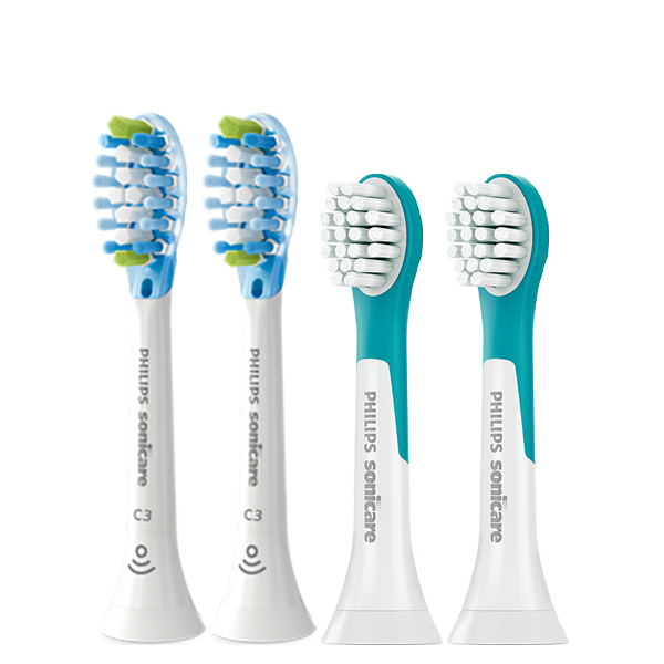 Насадки Philips Sonicare Family Pack C3 HX9042- Kids HX6032