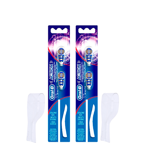 Набор насадок Oral-B Cross Action 3D White - 4 нас