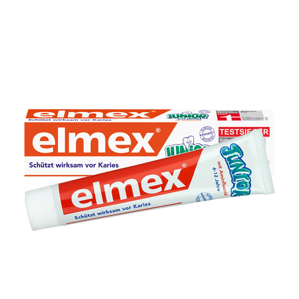 Детская зубная паста Elmex Junior mit Aminfluorid от 6-12 лет (75мл)